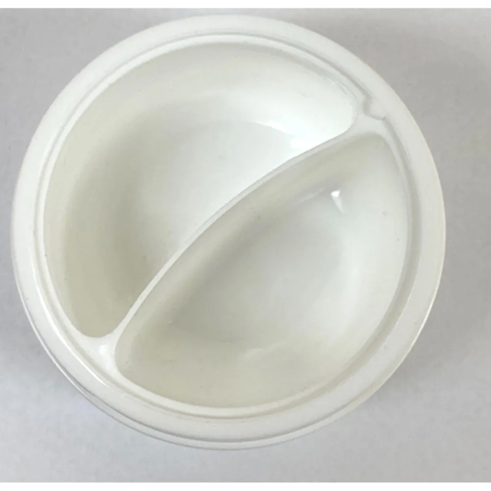 12 White Jars 4 oz Cosmetic Cream Containers Packaging Empty Dome Lids Plastic