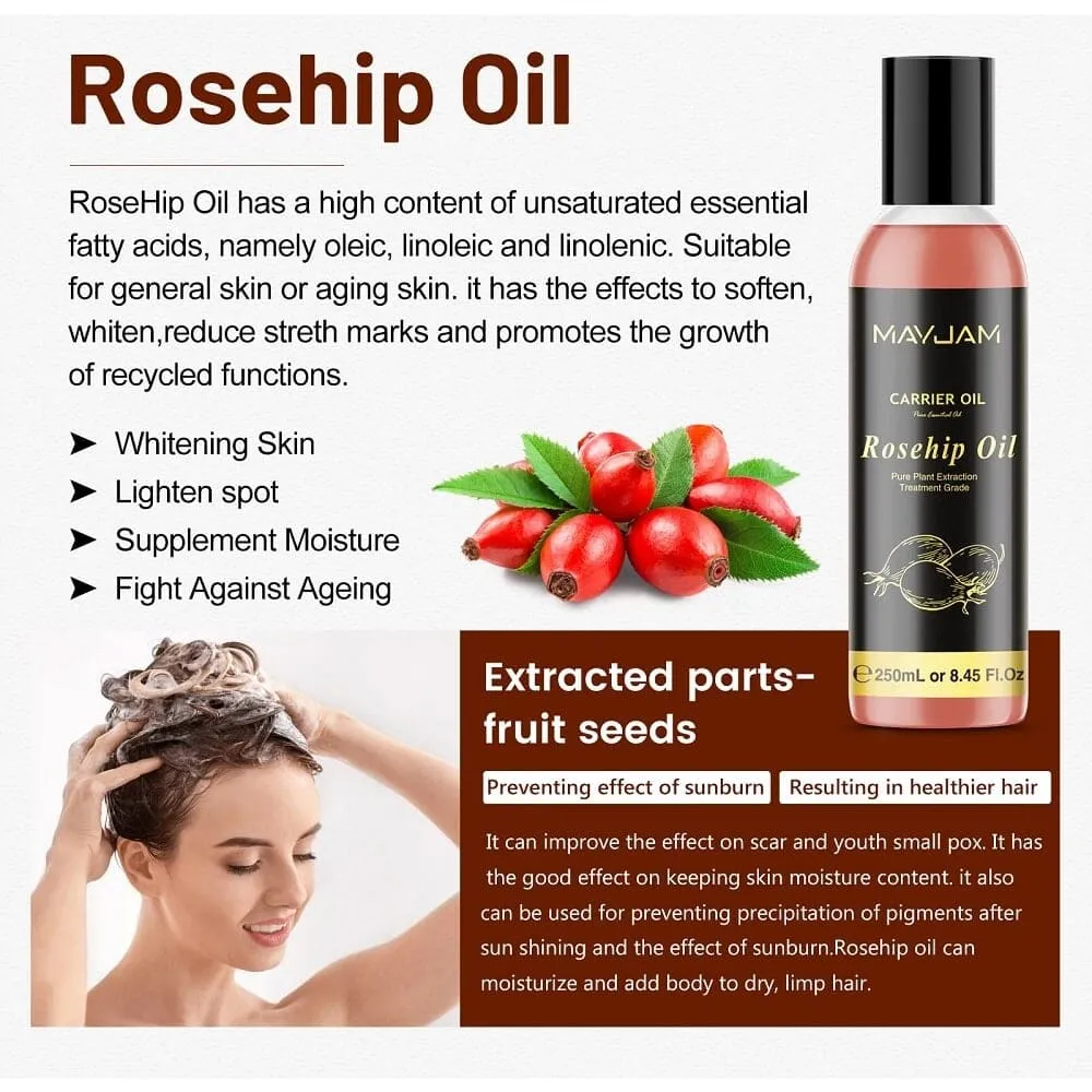 250ml Coconut Oil for Skin Care Massage Base Essential Oils