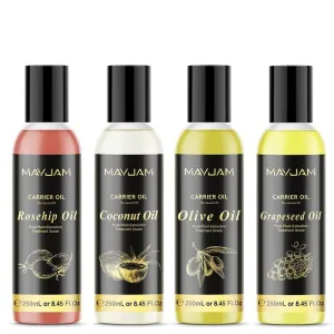 250ml Coconut Oil for Skin Care Massage Base Essential Oils
