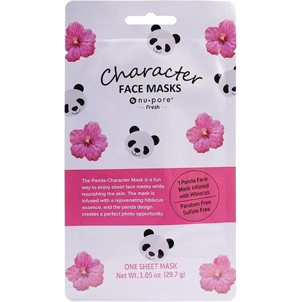 6Pc Set Sheet Fresh Face Masks Facial Tissue Assorted Essences Skin Care Nu-Pore