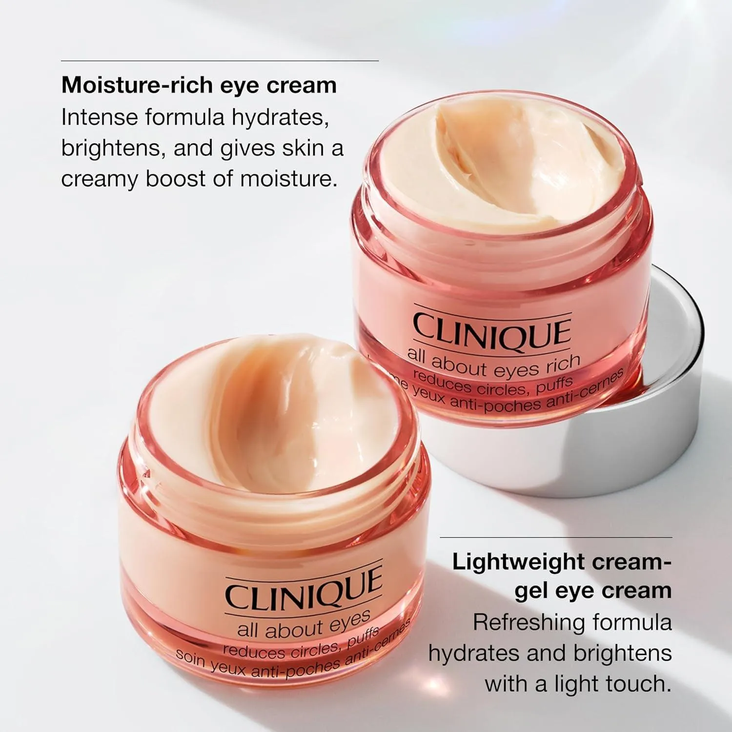 All about Eyes Lightweight Eye Cream with Vitamin C | Hydrating, Brightening, Depuffing   Dark Circle Reducing