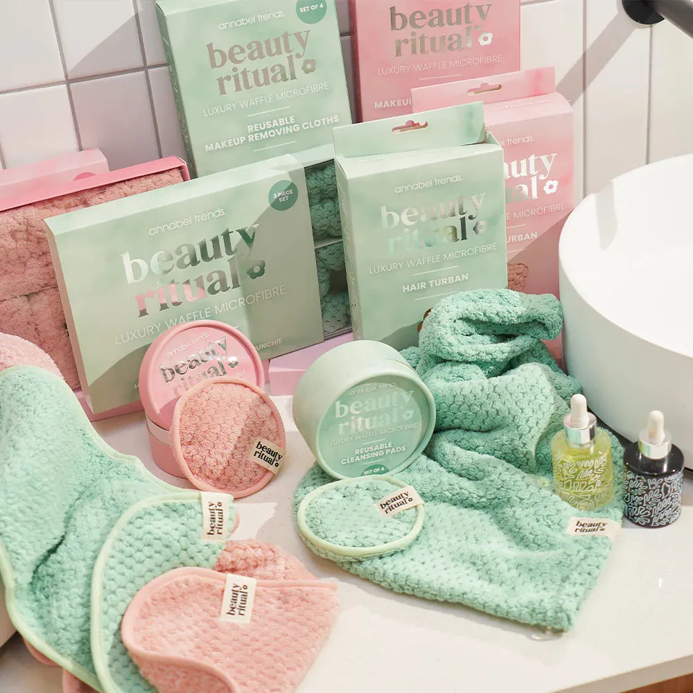 Annabel Trends Beauty Ritual - Waffle Wash Set Various