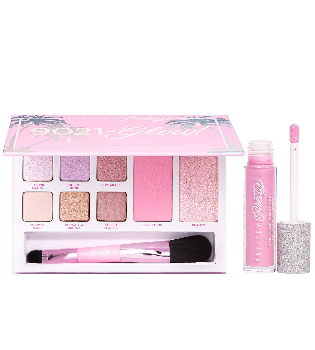 At First Glow Makeup Starter Kit Eyes|Cheeks|Lips