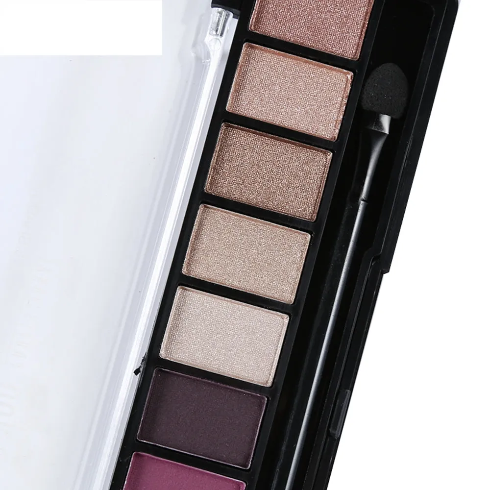 Earth Color 10 Colors Eyeshadow Palette Glitter Matte Silky Pigments Eye Shadow