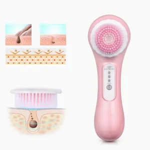 Electric Facial Cleansing Scrub Brush