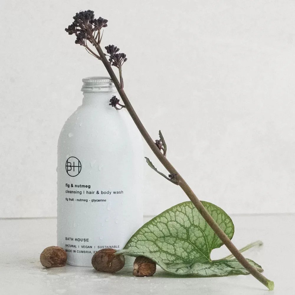 FIG & NUTMEG CLEANSING HAIR & BODY WASH