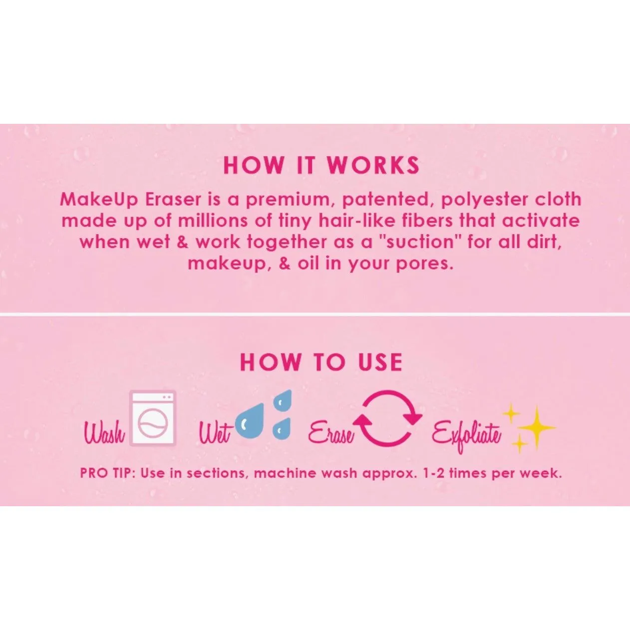 Good Vibes 7 Day Makeup Eraser Set