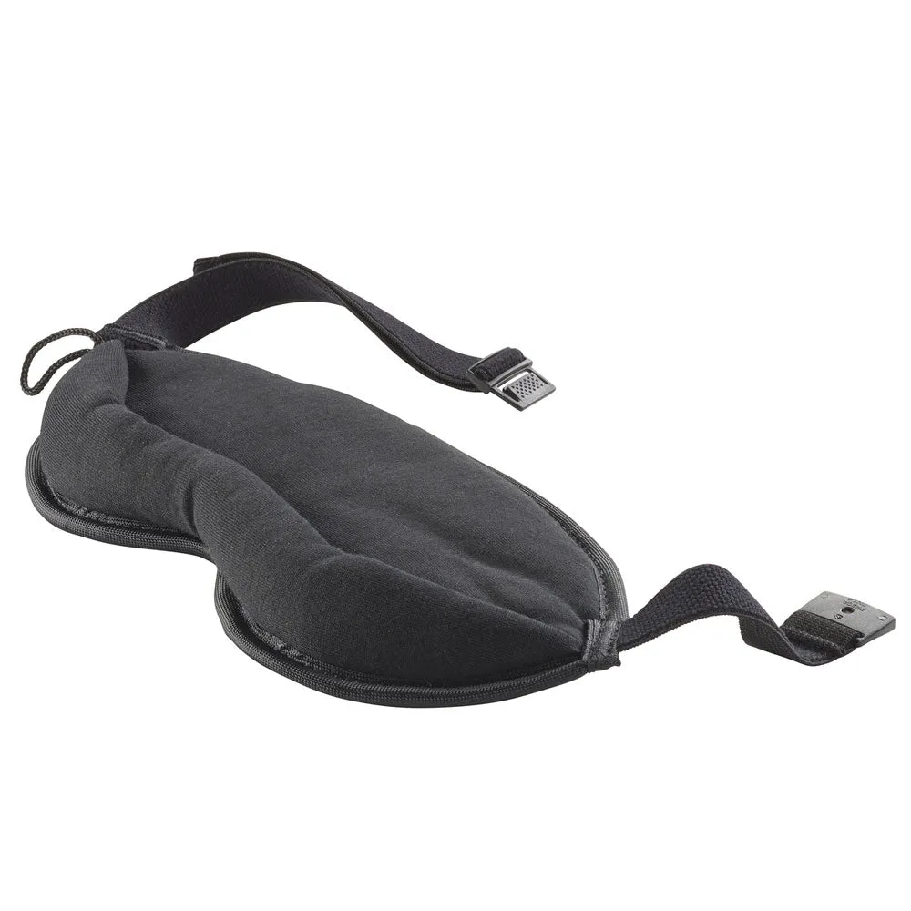 Lewis N Clark Eye Mask Sleep Travel Shade Blindfold Cover Rest Soft Care Grey