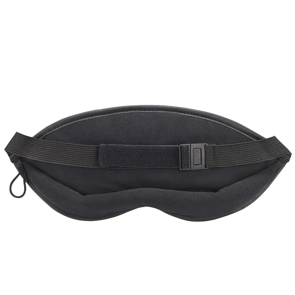 Lewis N Clark Eye Mask Sleep Travel Shade Blindfold Cover Rest Soft Care Grey