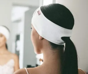Microfiber Spa Headband (White)