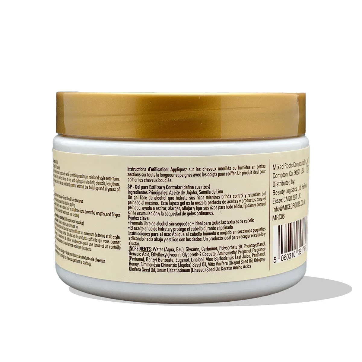 Mixed Roots Compounds Style & Control Oil Gel 355ml With Jojoba And Flaxseed