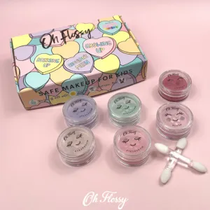 Oh Flossy Candy Heart Makeup Set