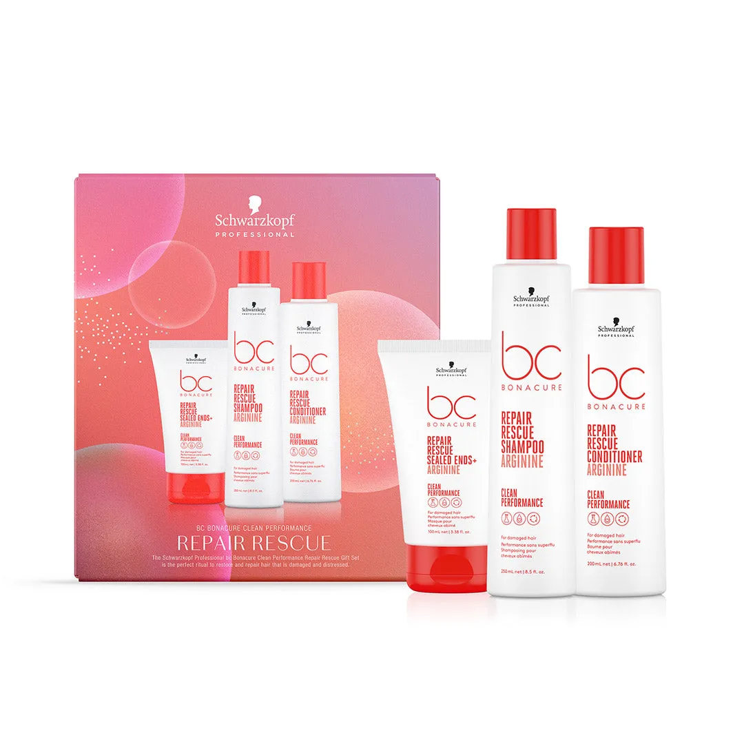 Schwarzkopf Professional BC Clean Repair Rescue Trio Pack