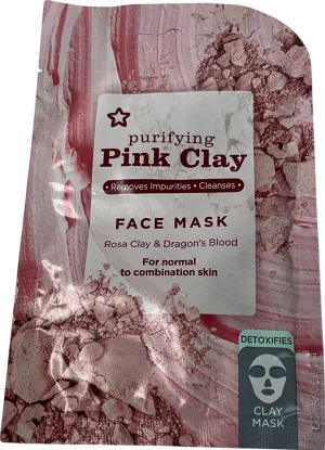 Superdrug Pink Clay Mask 15ml