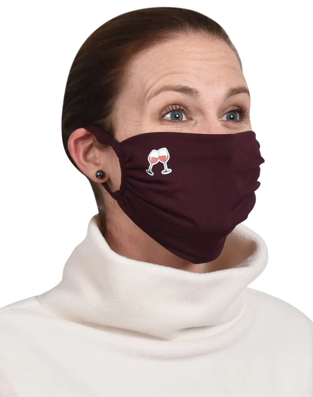 Wine Glasses Masks